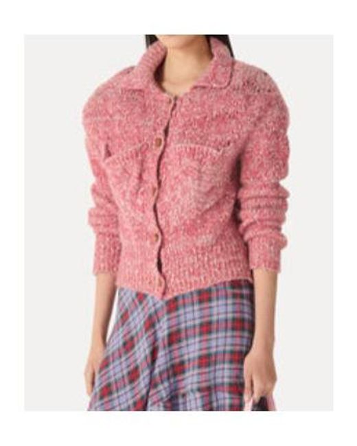 Vivienne Westwood Arianna Cardigan in Pink | Lyst UK