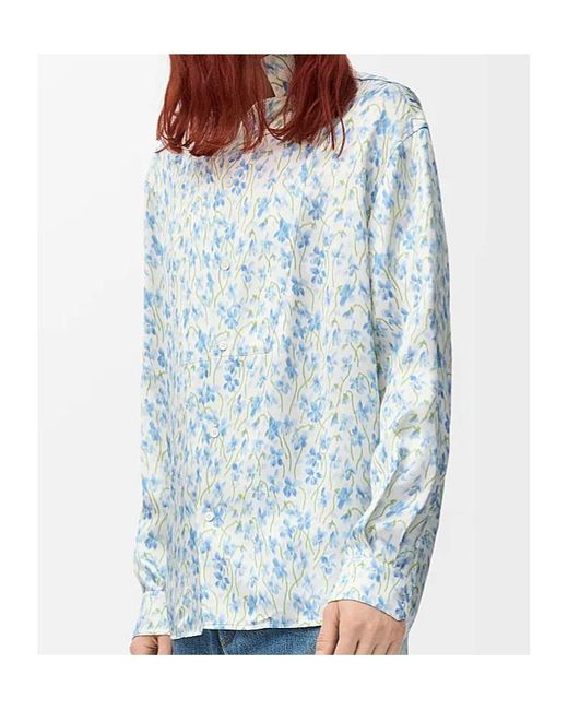 Loewe Blue Shirt for men