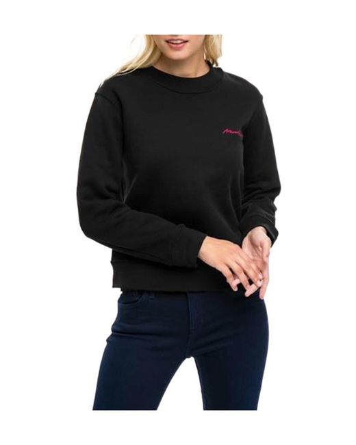 Armani Jeans Black Printed Pattern Sweater