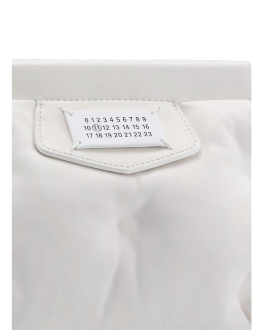 Maison Margiela Gray Glam Slam Carpet Quilted Mini Crossbody Bag