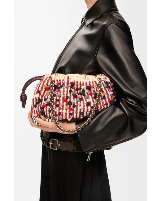 Loewe Red X Albers Medium Flamenco Purse