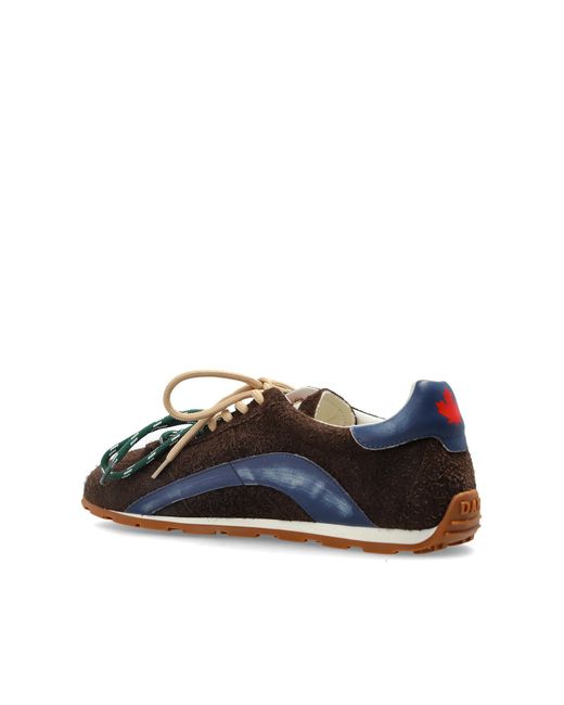 DSquared² Multicolor Lace-Up Sneakers for men