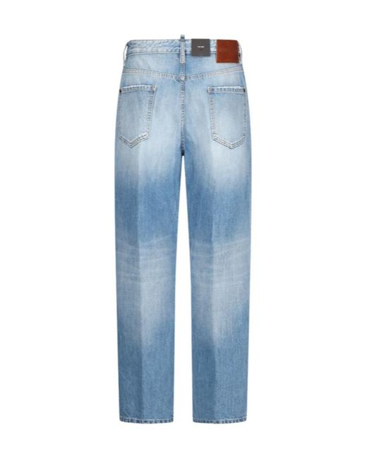 DSquared² Blue Straight Leg 642 Jeans for men