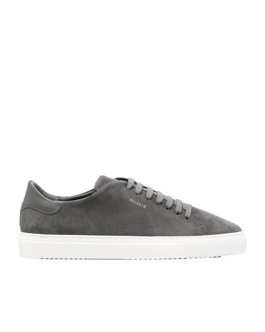 Axel Arigato Brown Round-Toe Low-Top Casual Shoes for men
