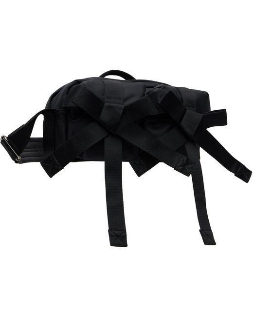 Simone Rocha Black Bow Shoulder Bag for men
