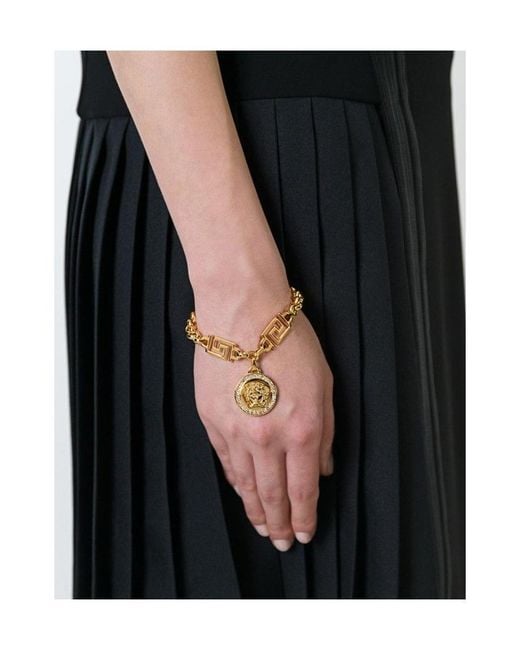 Versace Metallic Icon Medusa Bracelet