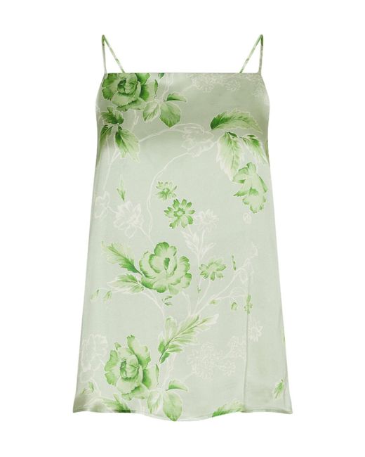 Marella Green Patterned Suspenders