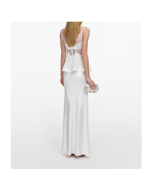 Self-Portrait White Lace Dress