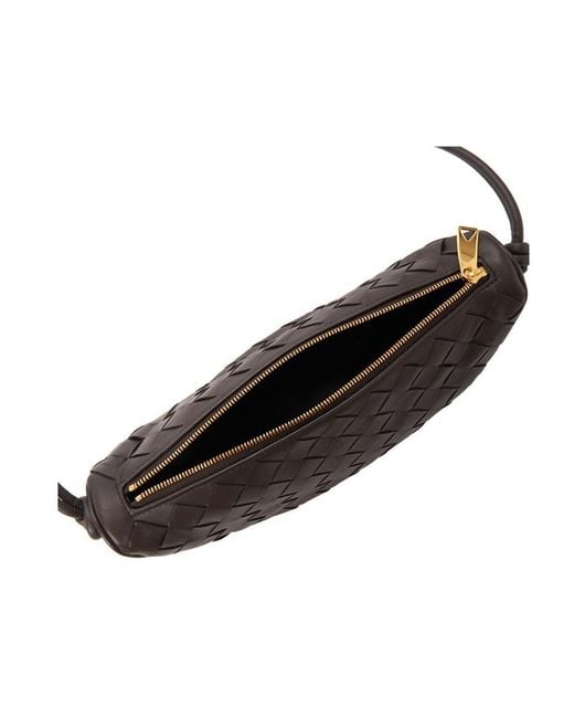 Bottega Veneta Metallic Woven Shoulder Bag