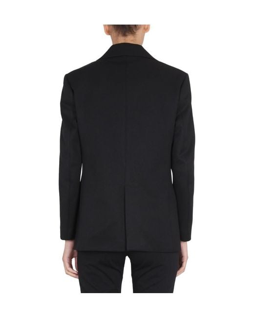 Raf Simons Black Single Breasted Tailored Blazer