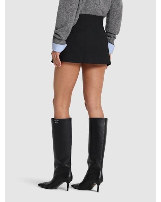 Coperni Black Slit Skirt