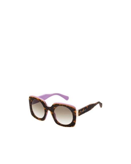 Marc Jacobs Metallic Logo Sunglasses