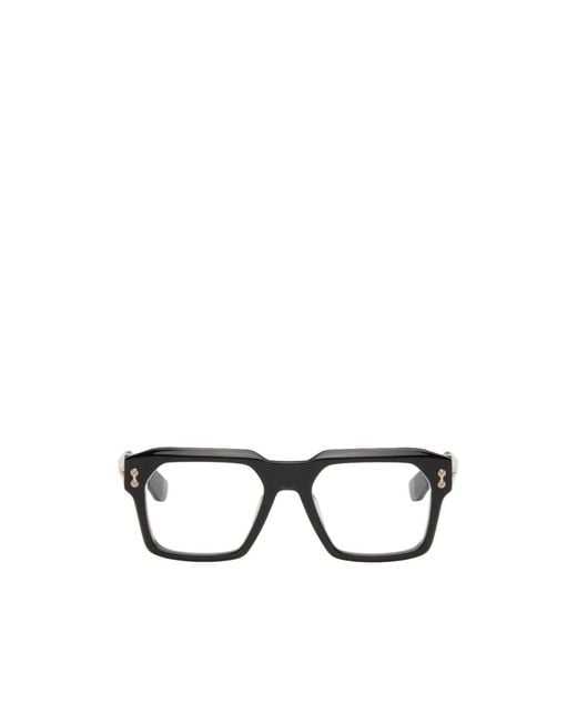 Akoni White Pegasus Full-Rimmed Glasses for men
