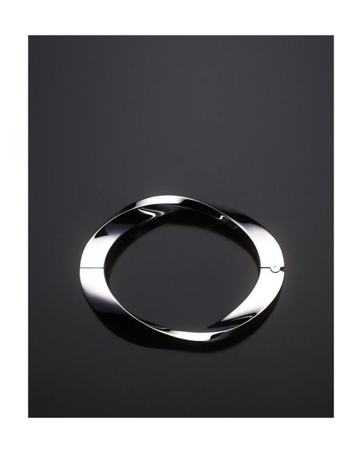 Saint Laurent White Twist Bracelet