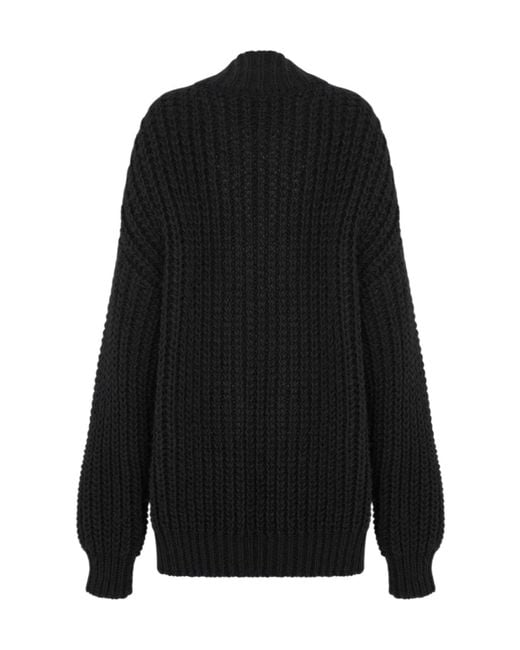 Dior Black Oversized Sweater