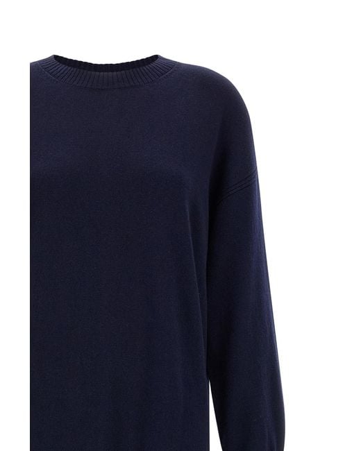Pinko Blue Puerto Rico Knitted Midi Dress