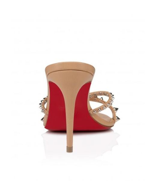 Christian Louboutin Pink 85Mm Tatoosh Spikes Sandals