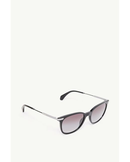 Moncler Metallic Korra Oval Sunglasses for men