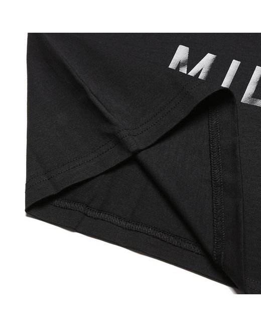 Moschino Black Double Question Mark Crew-Neck T-Shirt