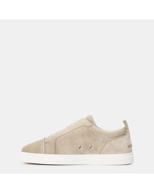 Christian Louboutin Natural Chr St Louis Low-Top Trainers for men