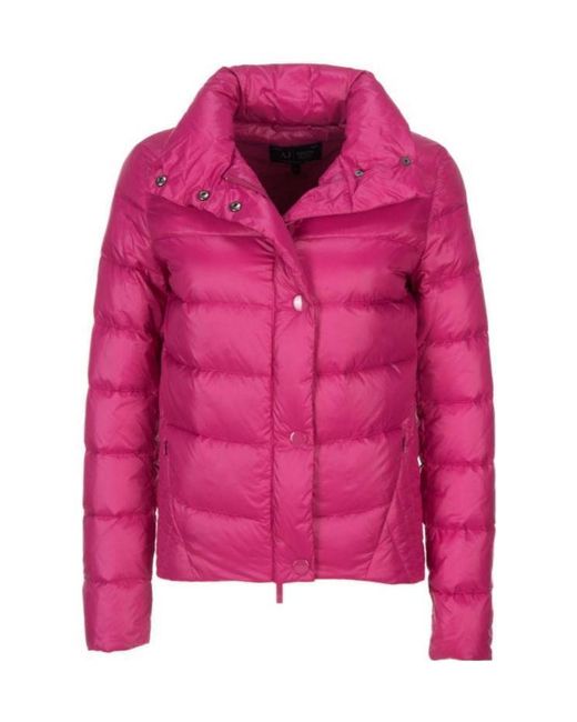 Armani Jeans Pink Quilted Jacket