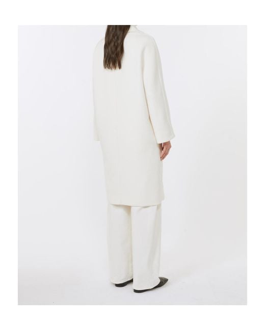 Max Mara White Studio Tokio Double Breasted Coat