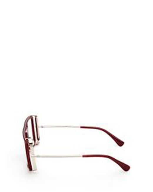 Max Mara White Full-Frame Plain Mirror