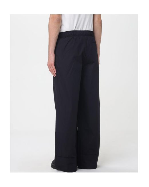 Entire studios Black Pajama Wide-Leg Pants for men