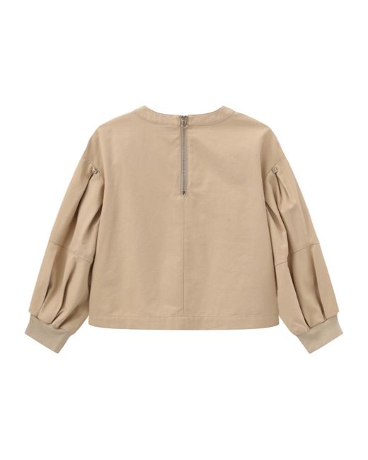 Marissa Chiara Natural Crew Neck T-Shirt