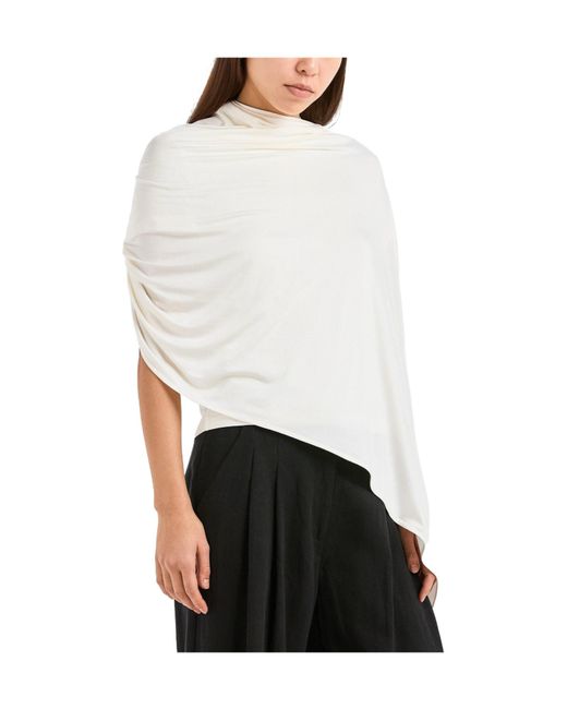 Magda Butrym White Adjustable Wrap Top