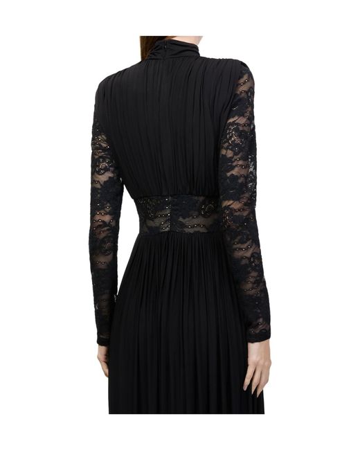 Zimmermann Black Rebellion Draped Dress