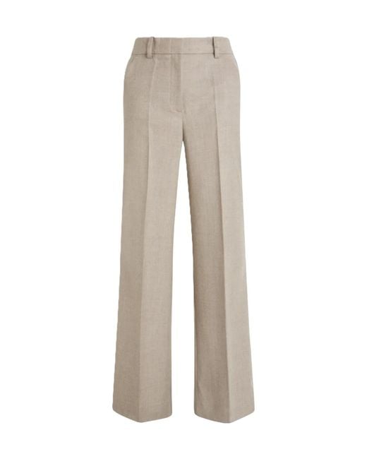 P.A.R.O.S.H. Gray Casual Trousers With Belt Loops