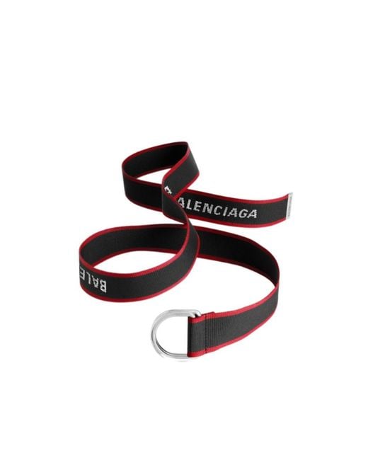 Balenciaga White Belt With Logo for men