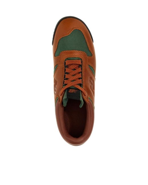 New Balance Brown Lace Up Sneakers for men