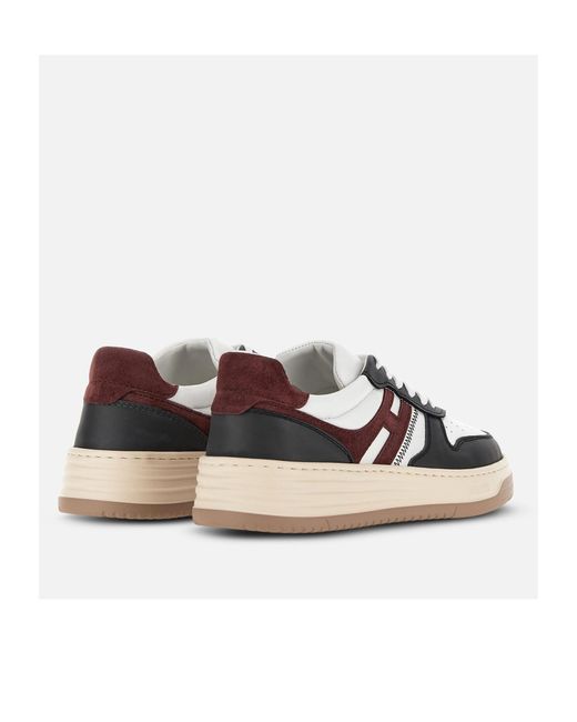 Hogan Black H630 Low-Top Sneakers