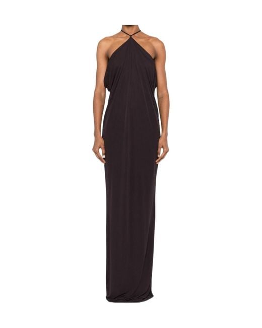 Alberta Ferretti Multicolor Jersey Dress