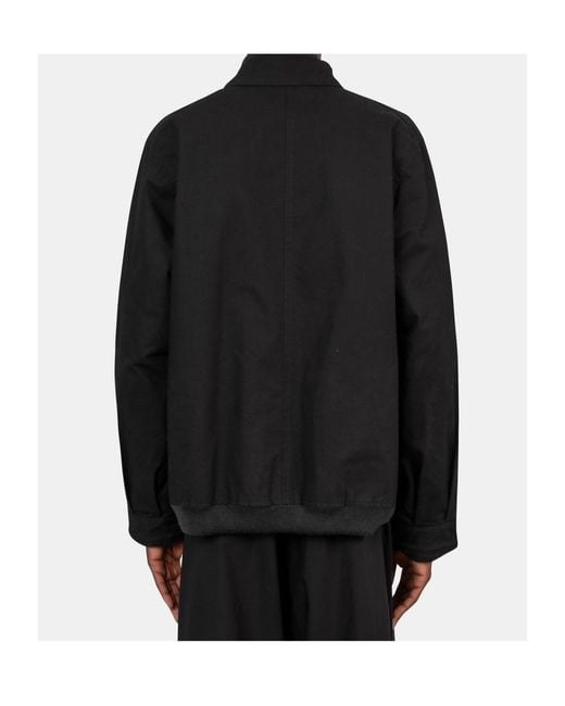 Sacai Black Reversible Work Jacket for men