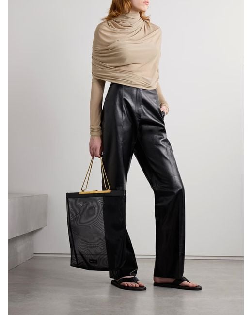Christopher Esber Natural Draped Top