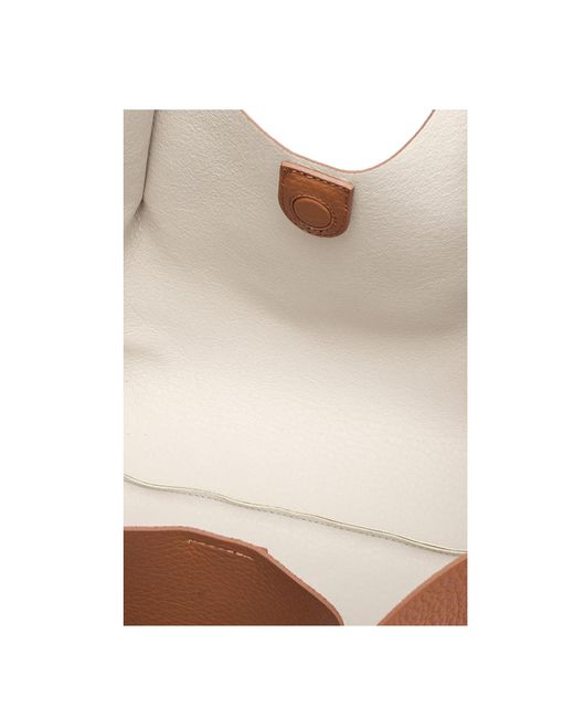 Gianni Chiarini Brown Double Handle Shoulder Bag