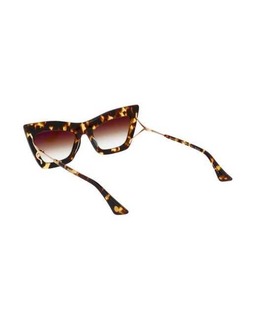 Dita Eyewear Multicolor Hawksbill Turtle Sunglasses