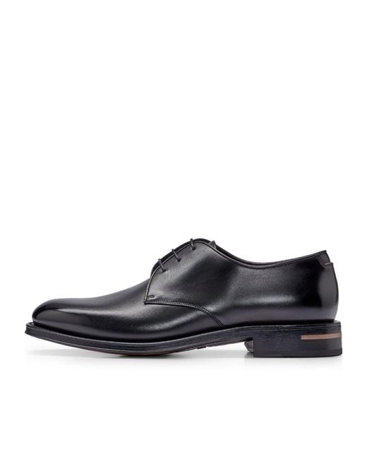 Boss Black Solid Color Loafers for men