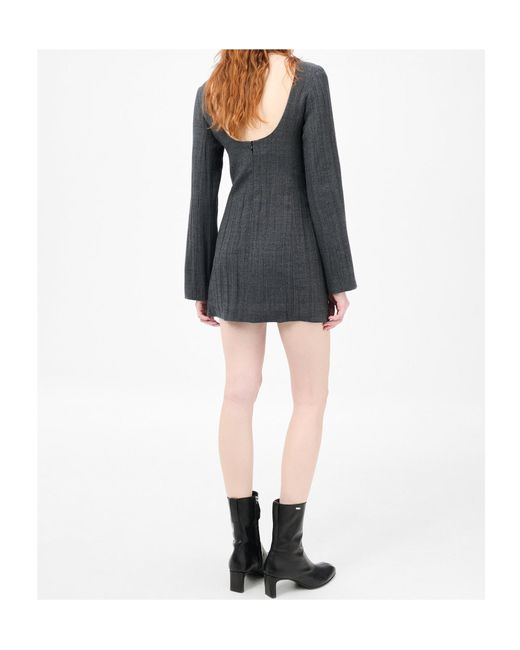 Our Legacy Black Long-Sleeved Dress