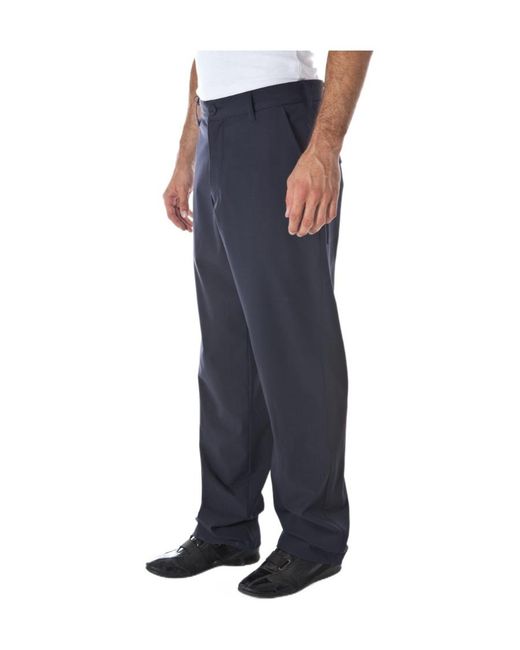 Armani Jeans Blue Logo Trousers for men