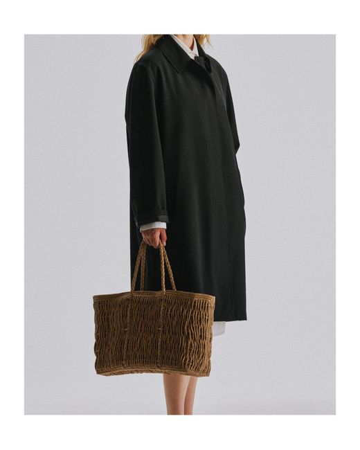 The Row Brown Georgica Tote Bag