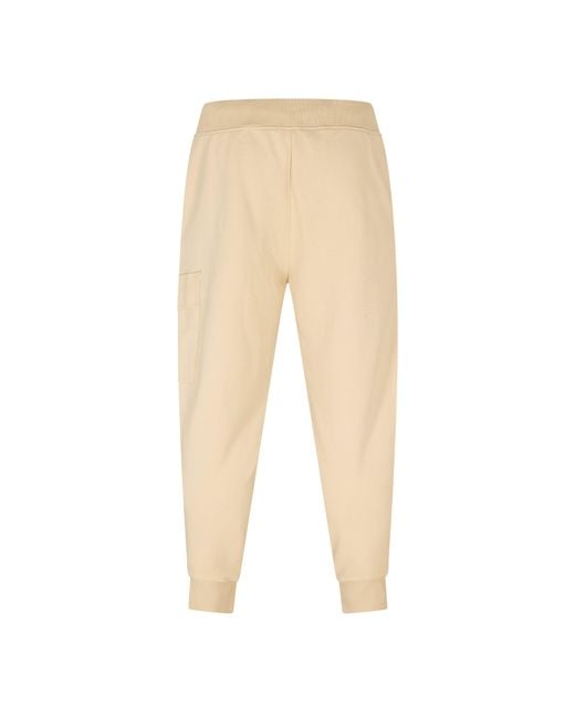 C P Company Natural Lens Pocket Joggers for men