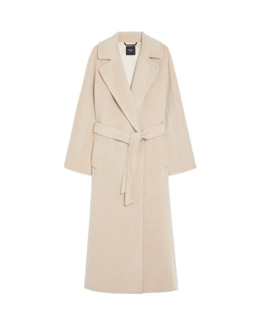 Weekend by Maxmara Natural Strap-Up Coat