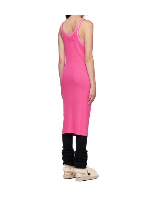 Doublet Pink Sleeveless Mini Dress
