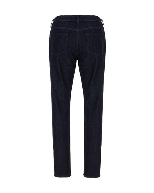 7 For All Mankind Blue Five-Pockets Jeans for men