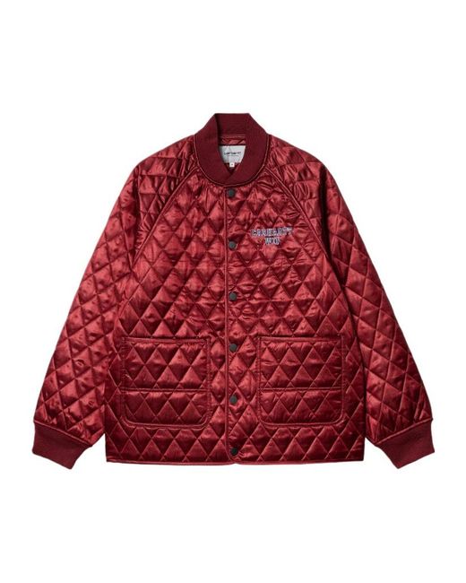 Carhartt Red Alumni Liner Jacket for men