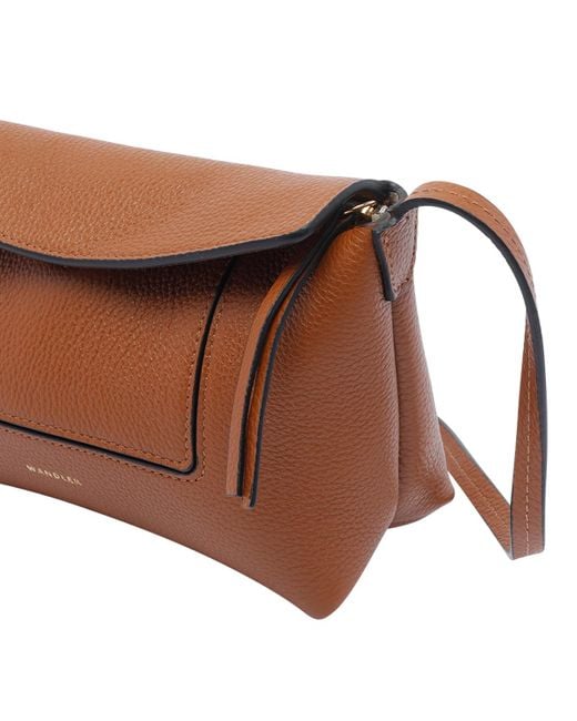 Wandler Brown Slouch Mini Shoulder Bag